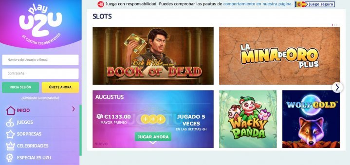 Casino PlayUzu: ¿Es Confiable?