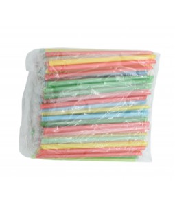 مصاص عصير 8 مل ملون 100 حبة × 40