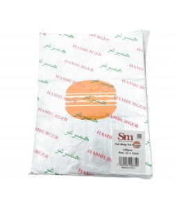 ورق قصدير البرجر والساندوتش 25 سم × 35 سم عدد 250 حبة - شد 8 ربطة