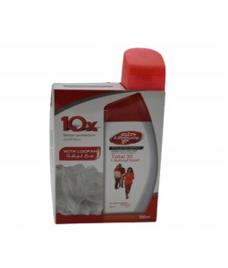 لايف بوي غسول شوار جل أحمر توتال مع ليفة هدية 300 مل - شد 12 علبة