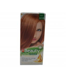 صبغة شعر ام ام بيوتي MM Beauty فيتو آند كولور كومبلكس خوخ M10  - شد