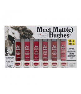 مجموعة احمر شفاه من ذا بالم 6 لون vol 4