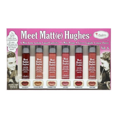 مجموعة احمر شفاه سائل ميت مات هيوز من ذا بالم